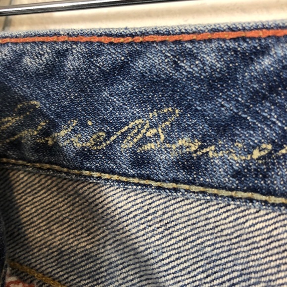 SOLD. Eddie Bauer curvy bootcut 14S distressed - Picture 6 of 13